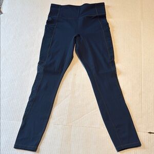 Fabletics Motion365 High-Waisted Teal Leggings